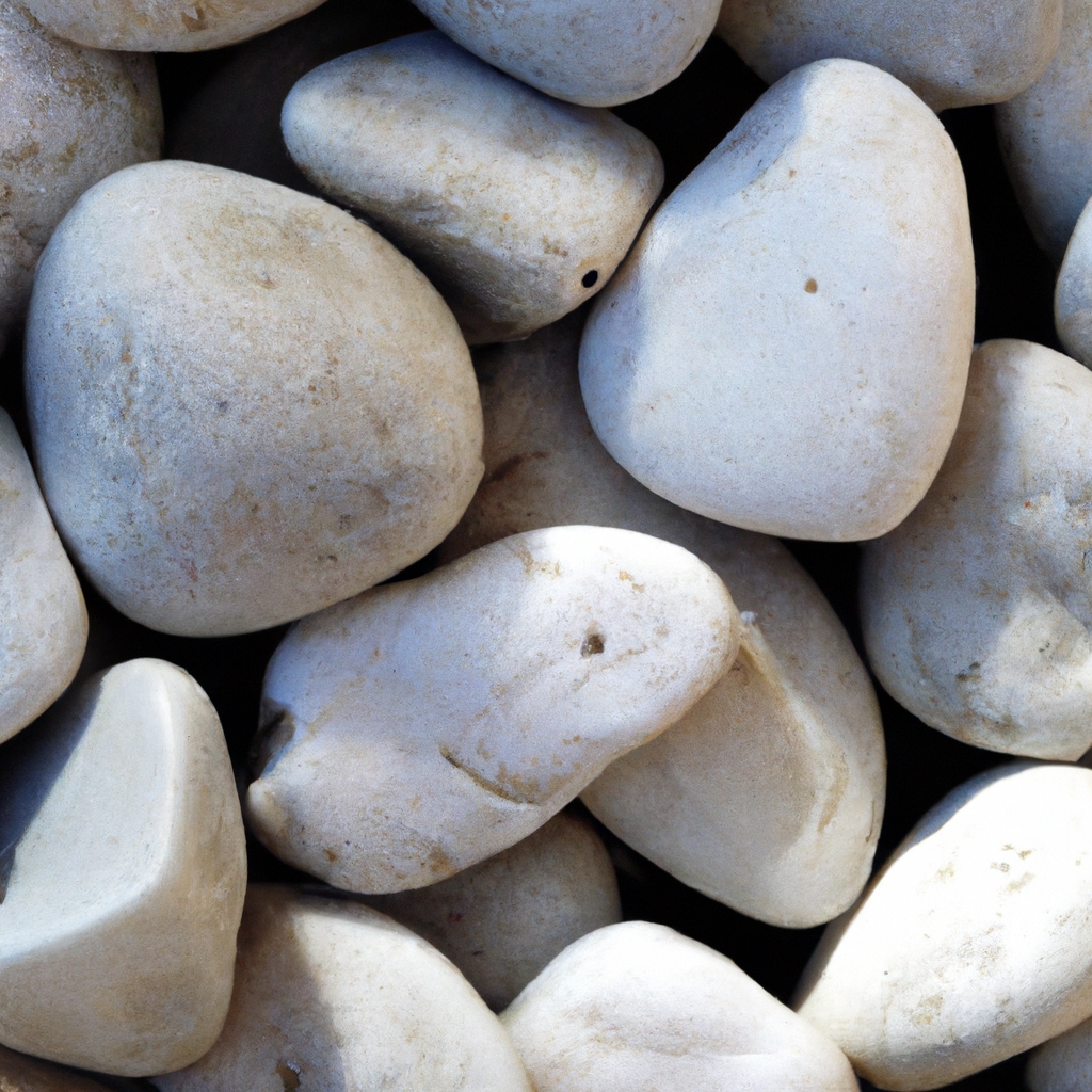 Steine und Kieselsteine 